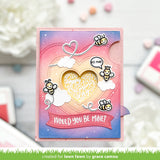 Lawn Fawn Magic Heart Messages Stamp Set