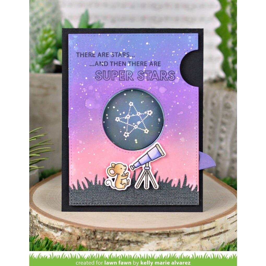 Lawn Fawn Magic Iris Add-on Die Set