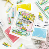 Pinkfresh Studio Message in a Bottle stamp