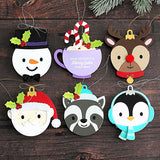 Spellbinders Whimsical Winter Critters Etched Dies - Merry Mug & Circle Delights Collection - Nichol Spohr