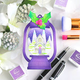 Pinkfresh Studio Lantern Landscapes stencil