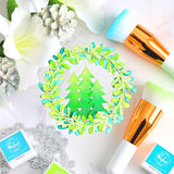 Pinkfresh Studio Tied with Cheer die & stencil bundle