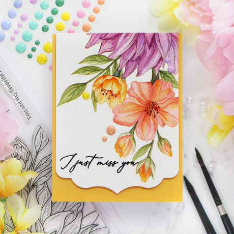 Pinkfresh Studio Essentials: Ornate Banner Die Set