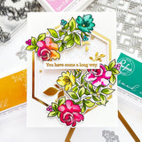 Pinkfresh Studio Nested Hexagons Hot Foil Plates & Die Set