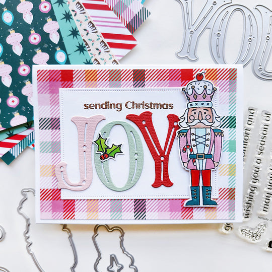 Catherine Pooler Festive Joy Word Die