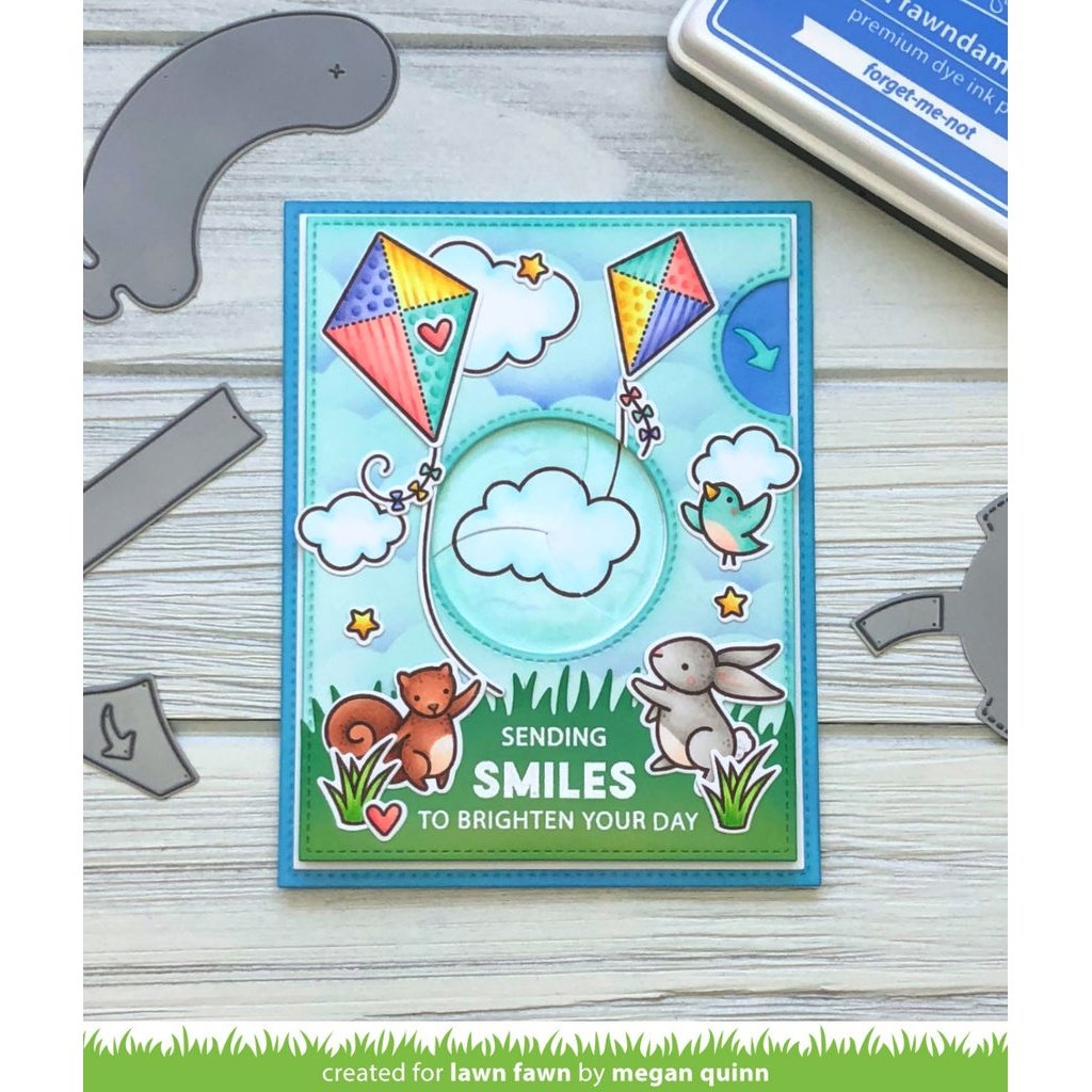 Lawn Fawn Magic Iris Add-on Die Set