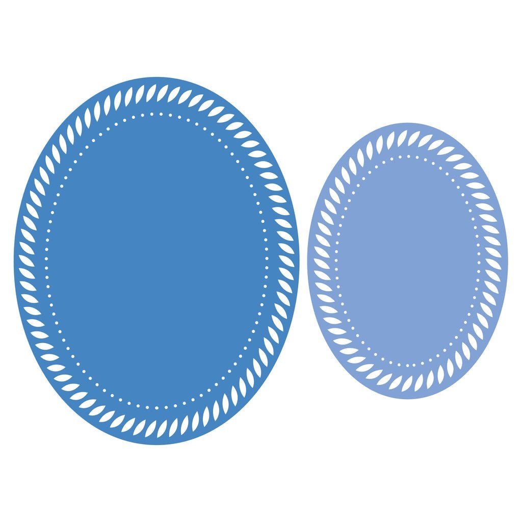 Pinkfresh Studio Braided Oval Die Set