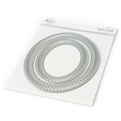 Pinkfresh Studio Braided Oval Die Set