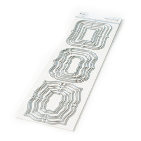 Pinkfresh Studio Fancy Label Frames Die Set