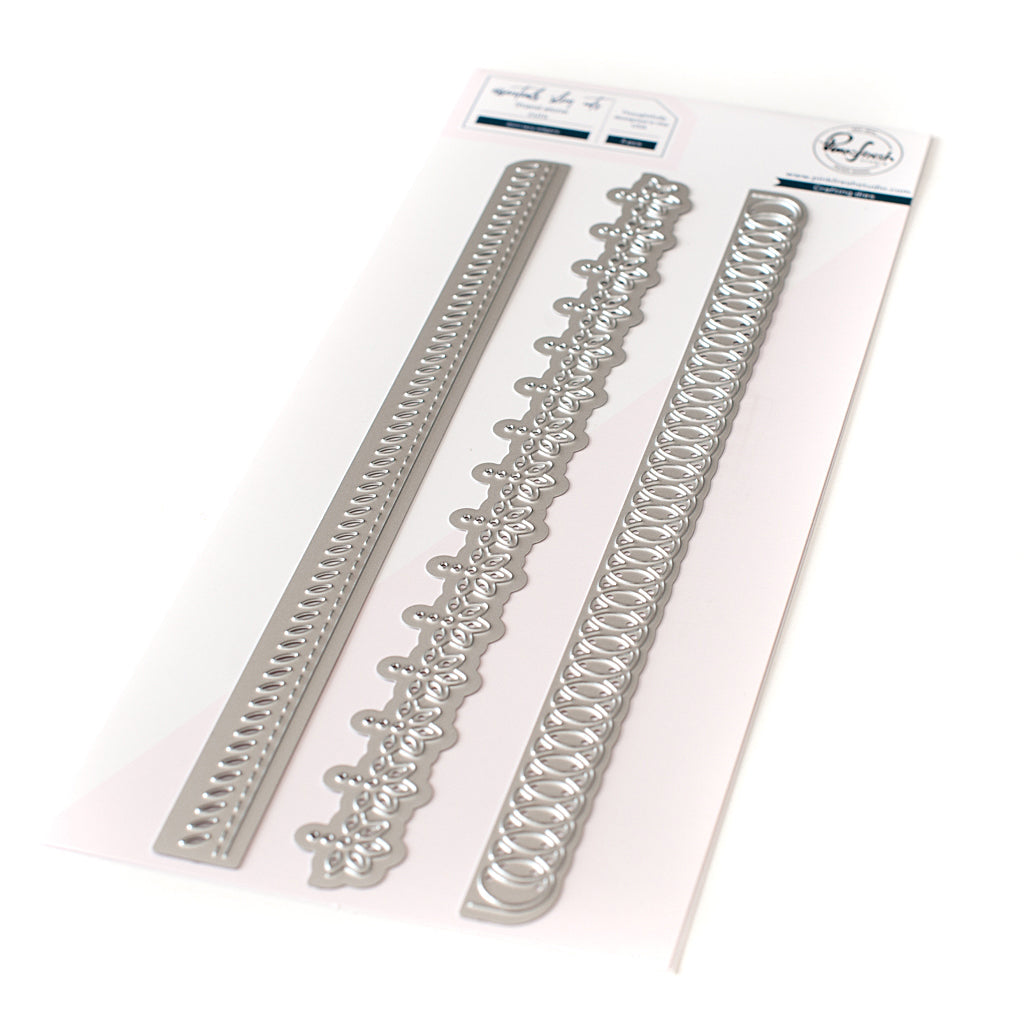 Pinkfresh Studio Slim Lacy Edgers Die Set