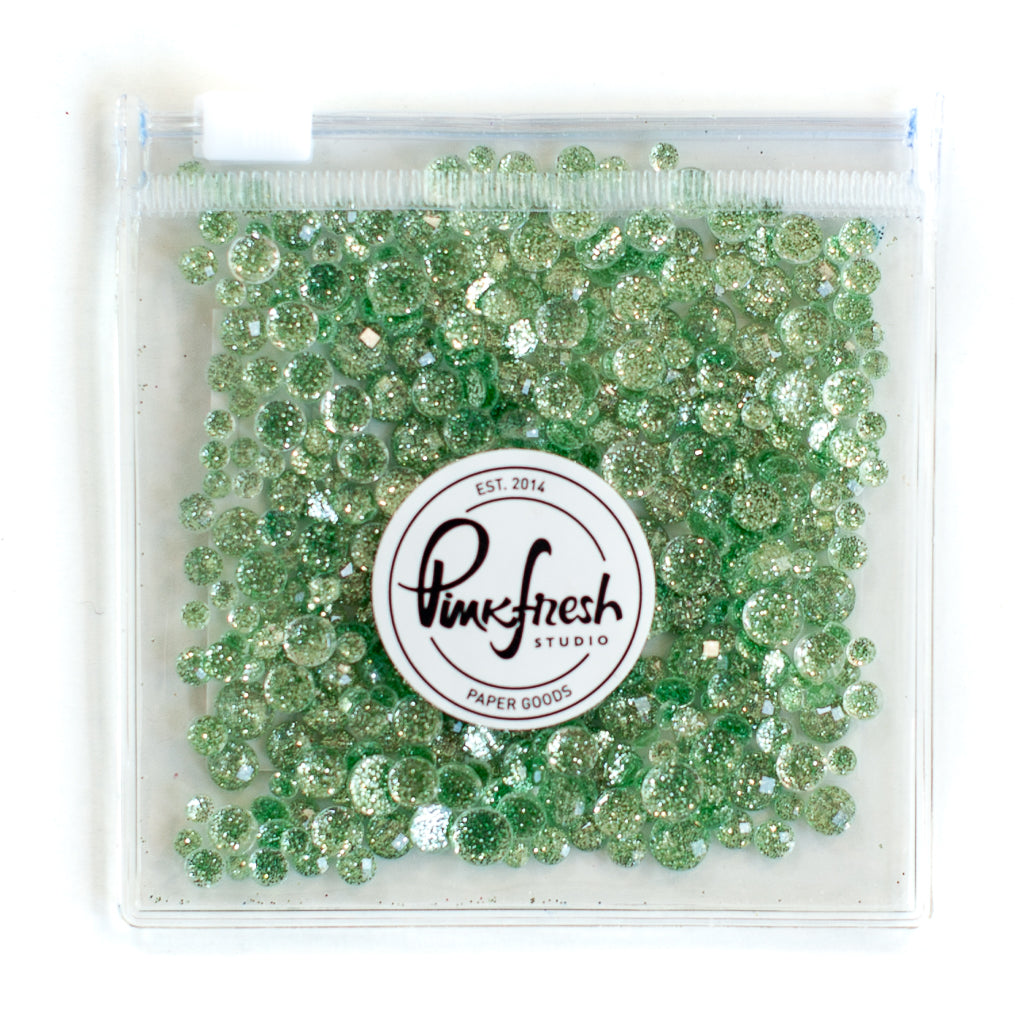 Pinkfresh Studio Glitter Drops: Leaf