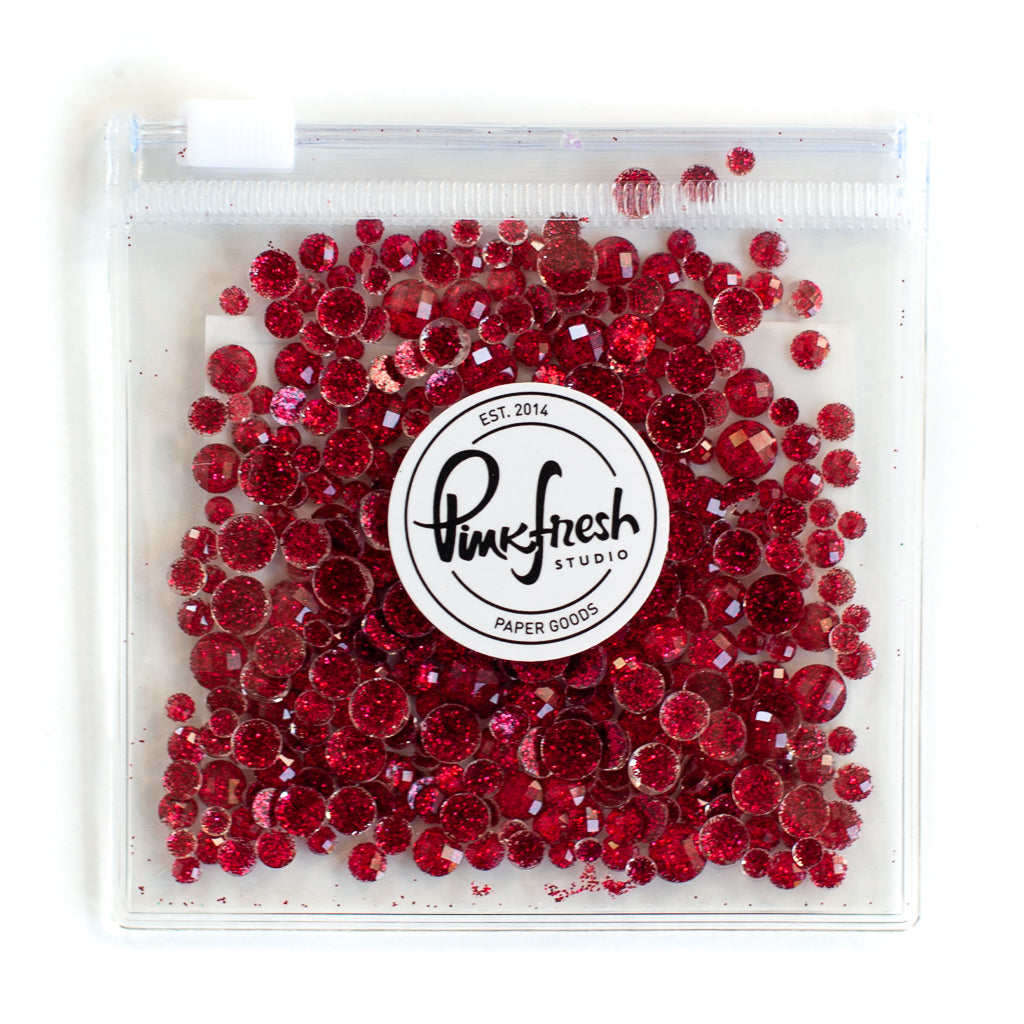 Pinkfresh Studio Glitter Drops: Ruby