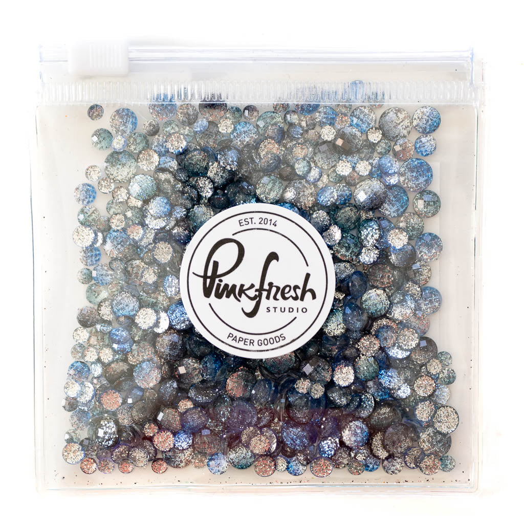 Pinkfresh Studio Ombre Glitter Drops: Starry Sky