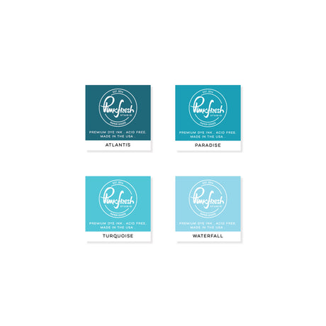 Pinkfresh Studio Premium Dye Ink Cube Pack - Amalfi Coast