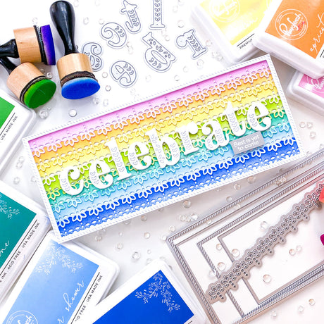 Pinkfresh Studio Slim Lacy Edgers Die Set