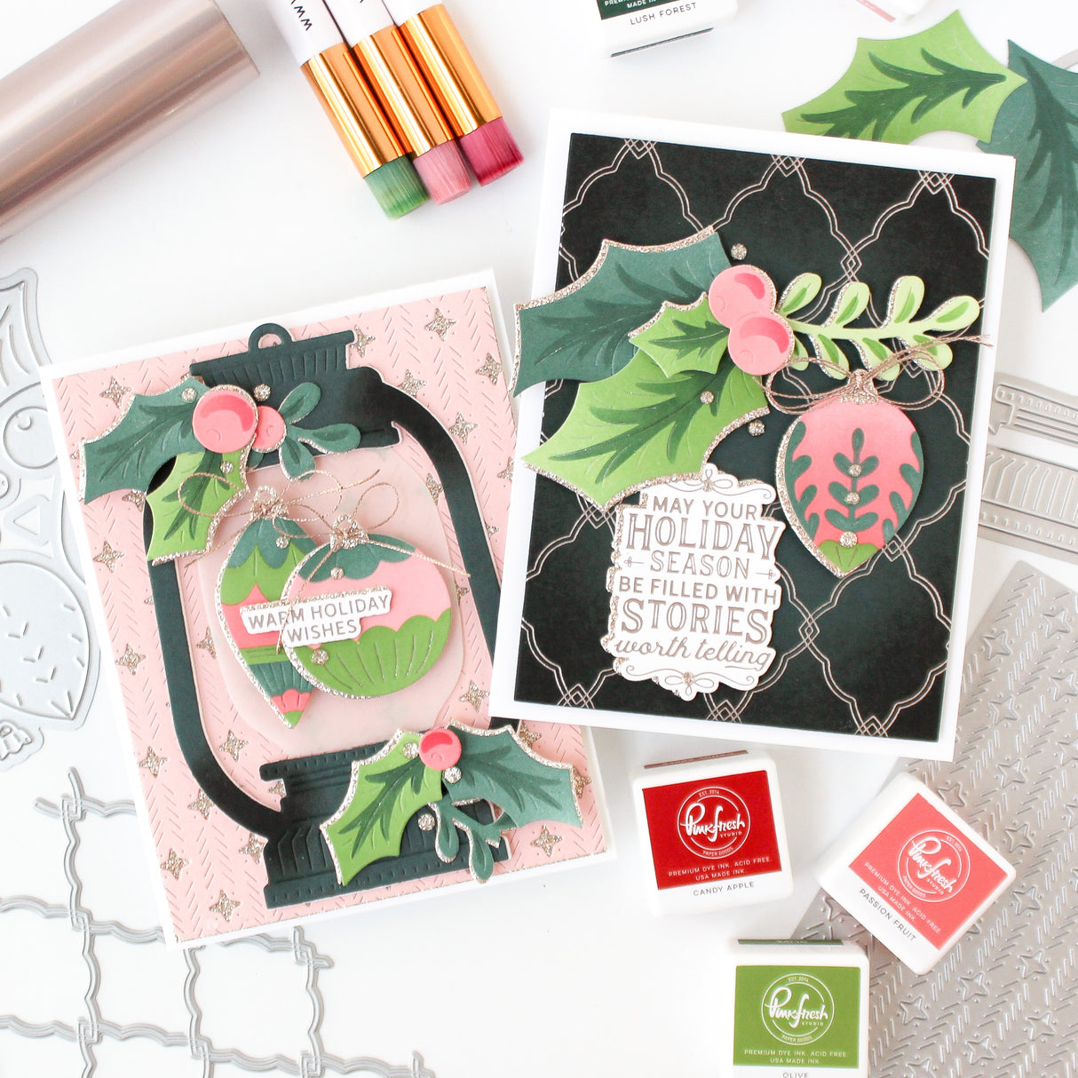 Pinkfresh Studio Timeless Tidings die