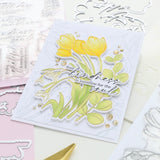 Pinkfresh Studio Timeless Tulips Press Plate