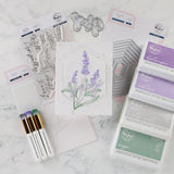 Pinkfresh Studio Basic Sentiments Stamp, Die & Press Plate