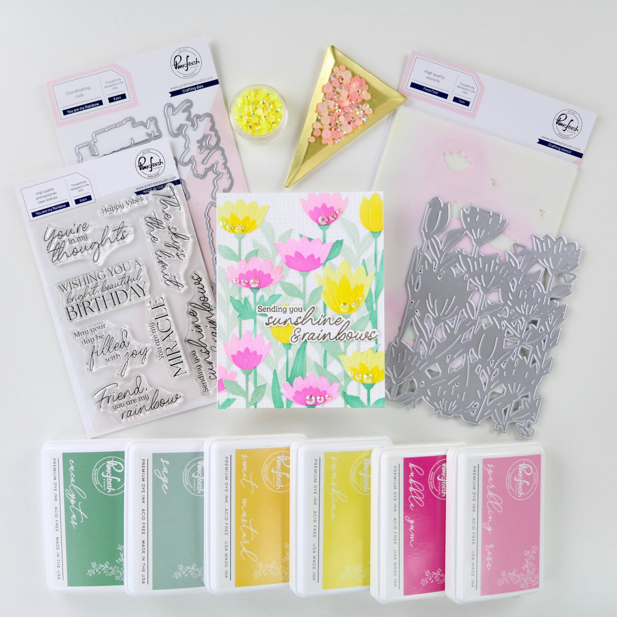 Pinkfresh Studio You are my Rainbow Bundle