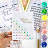 Pinkfresh Studio Scalloped Grid Coverplate Die