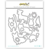 Honey Bee Stamps Pet Friends Stencil & Coordinating Honey Cuts Bundle