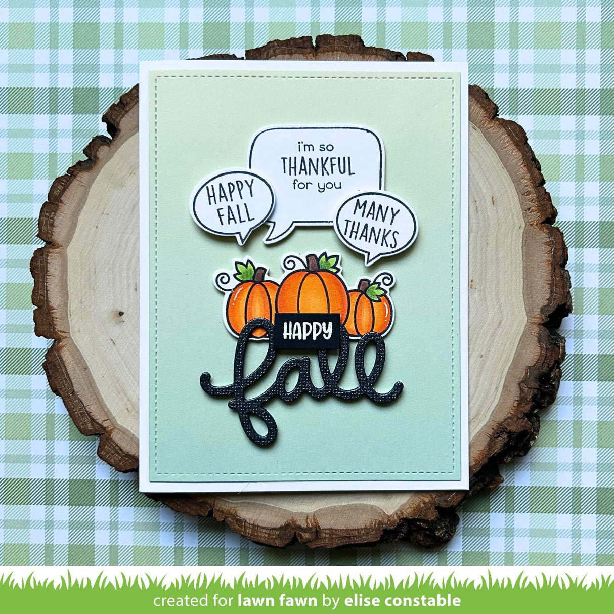 Lawn Fawn pick of the patch add-on Stamp