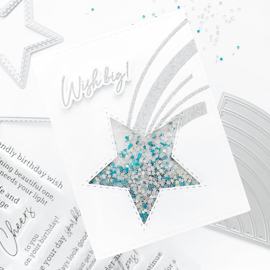 Pinkfresh Studio Nested Stars & Shaker Stars Bundle