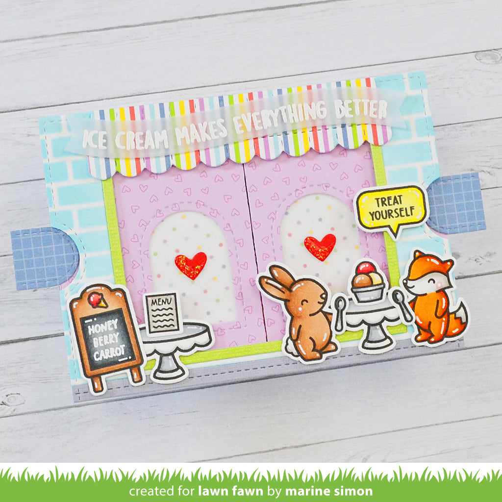 Lawn Fawn Pint-sized Patterns Summertime Petite Paper Pack