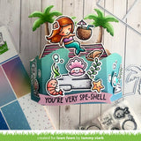 Lawn Fawn platform pop-up palm tree inserts