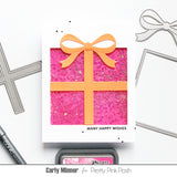 Pretty Pink Posh Present Shaker Dies