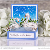 My Favorite Things Tranquil Swans Stamp & Die Set Bundle