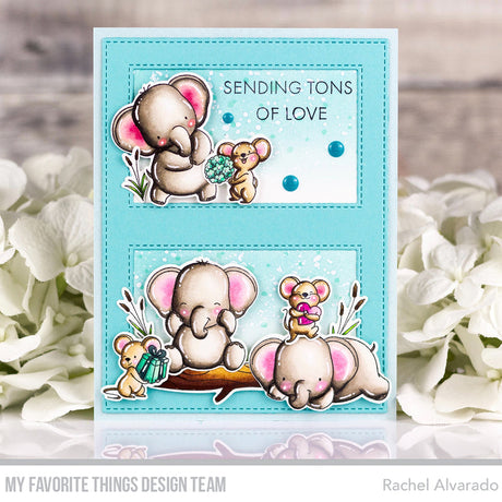 My Favorite Things YUZU Ear for You Stamp & Die Set Bundle