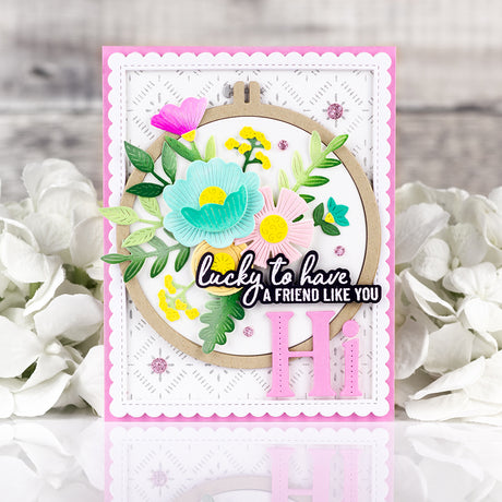 Pinkfresh Studio Jody Uppercase Alpha Die