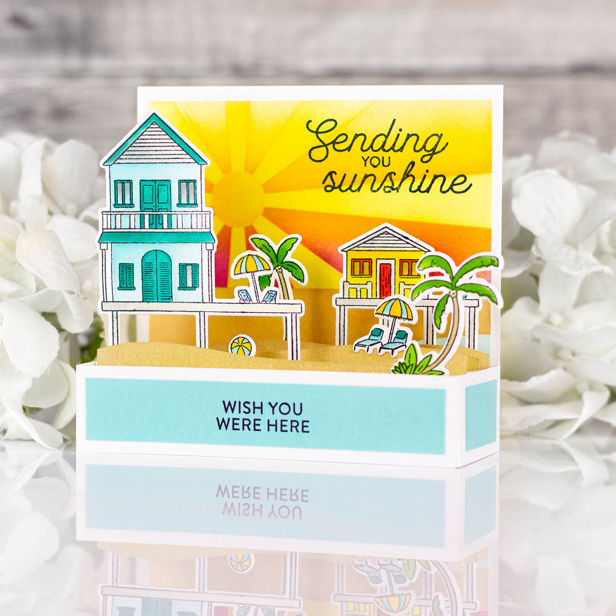 Pinkfresh Studio Coastal Paradise die