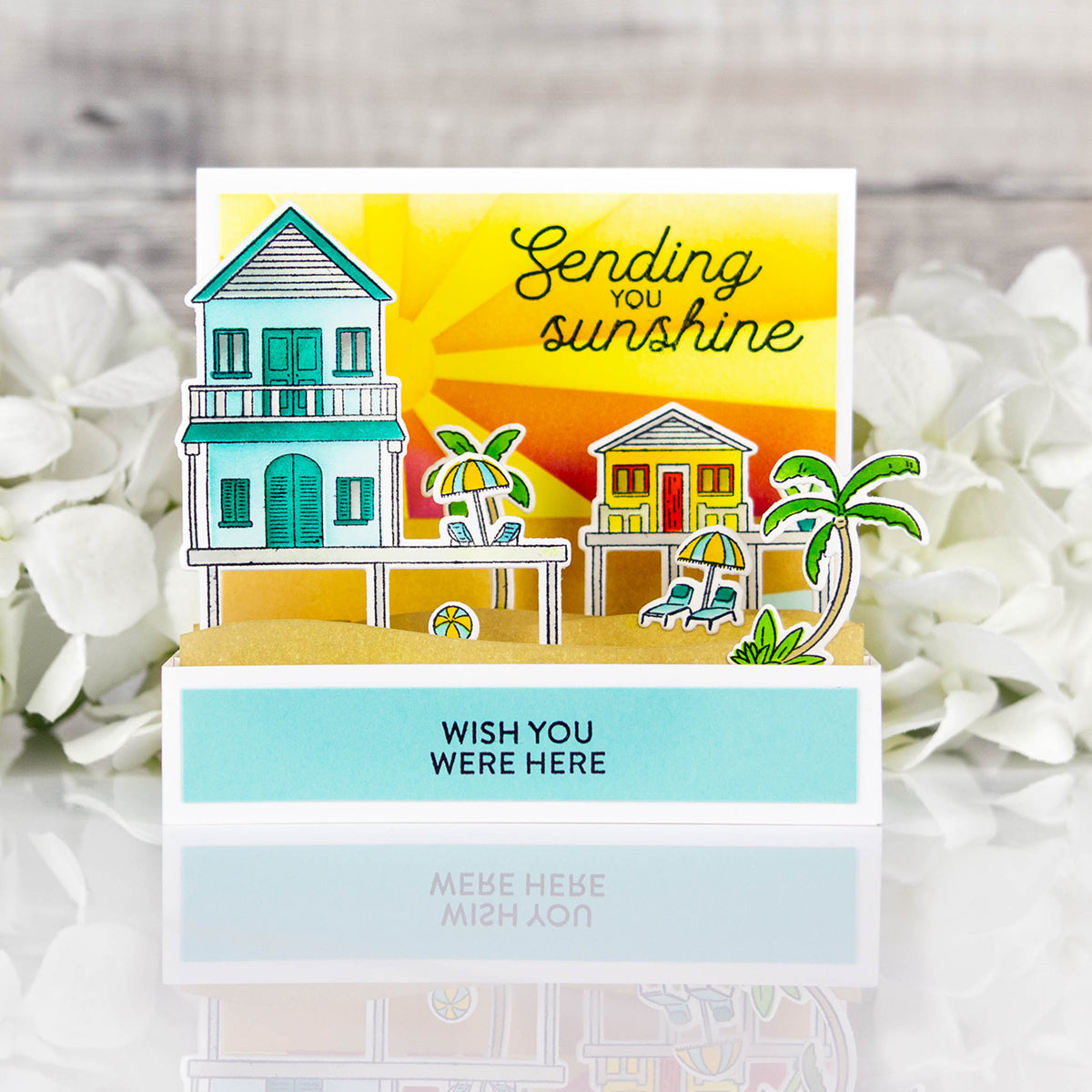 Pinkfresh Studio Coastal Paradise die