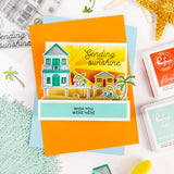 Pinkfresh Studio Coastal Paradise die