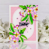 Pinkfresh Studio Double Stitched Elongated Oval Die