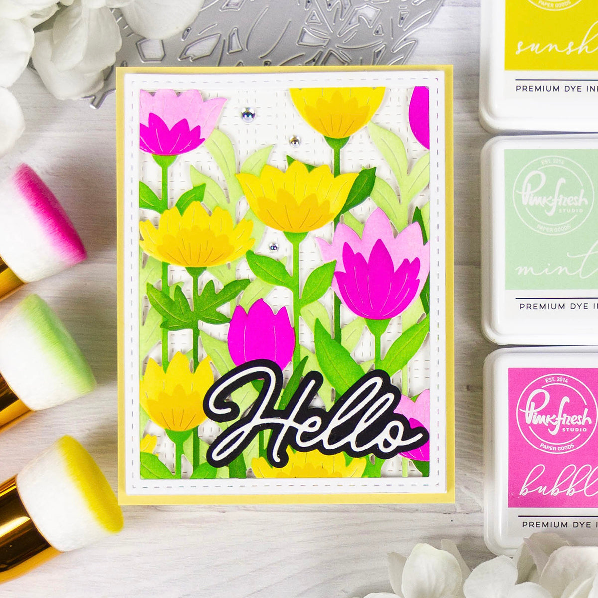 Pinkfresh Studio Floral Field Bundle