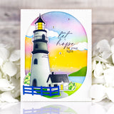 Pinkfresh Studio Guiding Light Stamp Die & Stencil Bundle