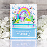 Pinkfresh Studio Scallop Glow coverplate die