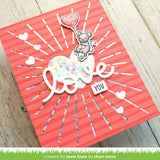 Lawn Fawn Radiant Heart Backdrop Die