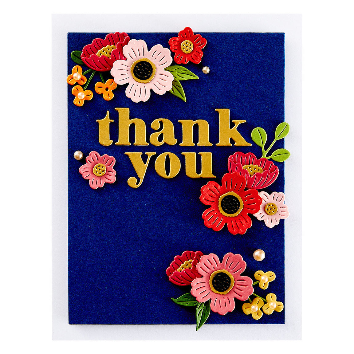 Spellbinders Thank You Etched Dies - Out and About Collection