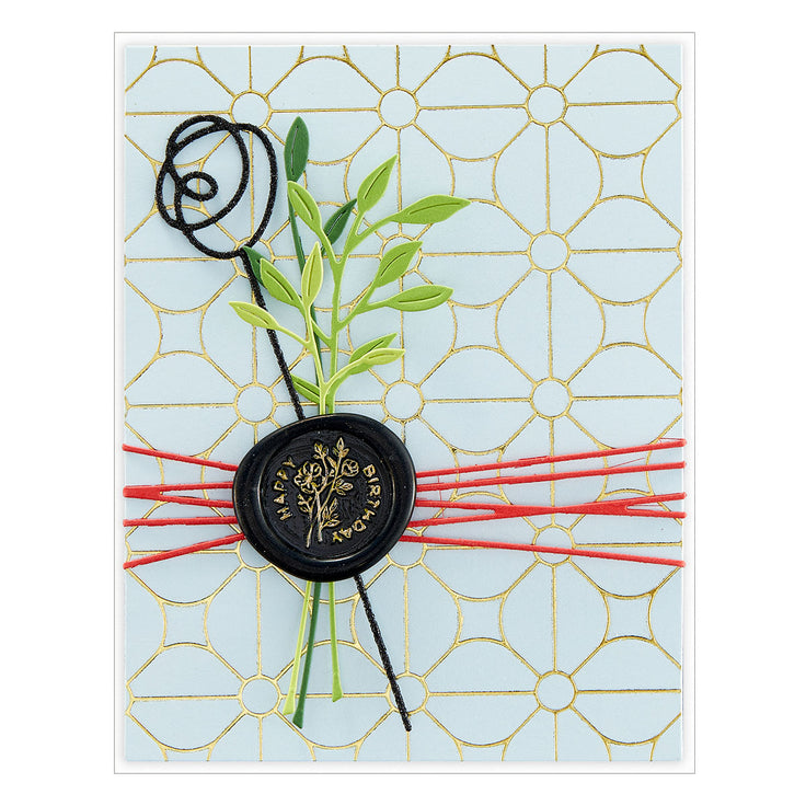 Spellbinders Sealed Twine Etched Dies - Sealed by Spellbinders Collection