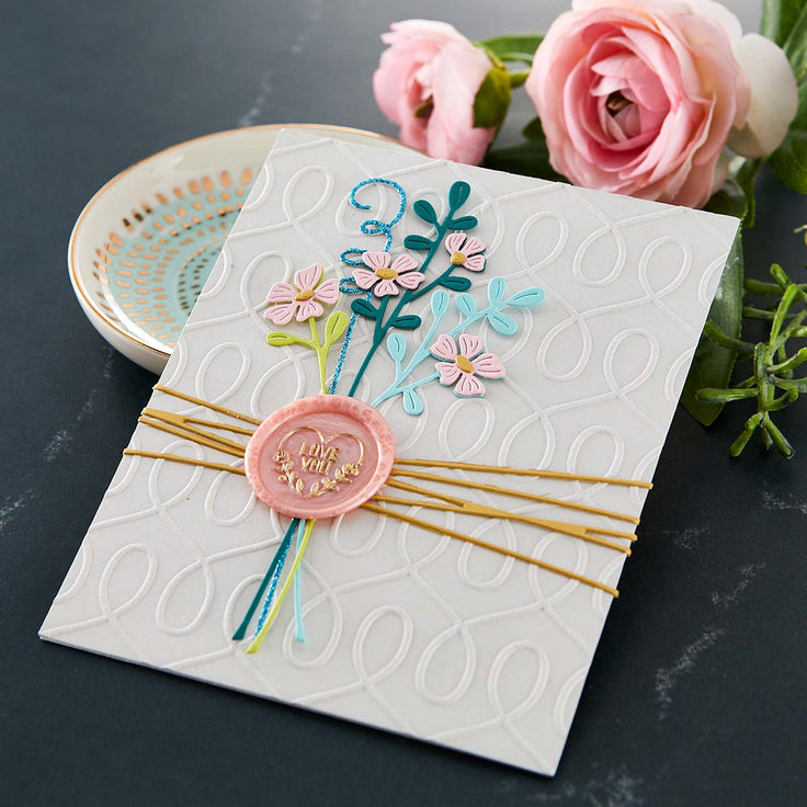 Spellbinders Sealed Twine Etched Dies - Sealed by Spellbinders Collection