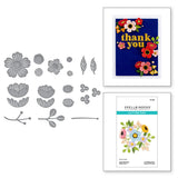 Spellbinders Little Blooms Etched Dies - Out and About Collection