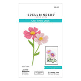 Spellbinders Layered Anemone Etched Dies - Spotlight Frames and Florals Collection