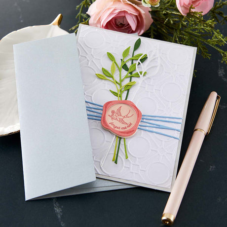 Spellbinders Sealed Leaf Sprigs Etched Dies - Sealed by Spellbinders Collection