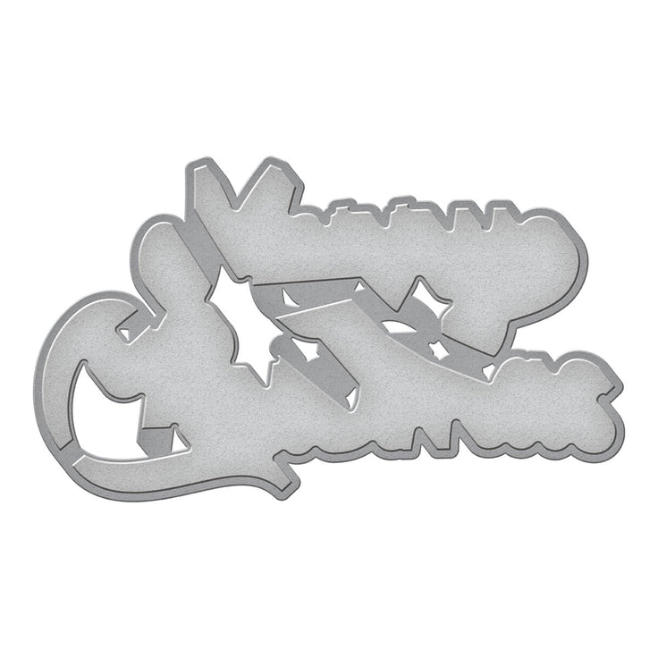 Spellbinders Layered Merry Christmas Foliage Stencil & Die Bundle - Layered Christmas Stencils Collection