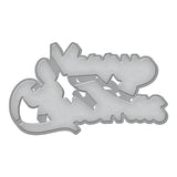 Spellbinders Layered Merry Christmas Foliage Stencil & Die Bundle - Layered Christmas Stencils Collection