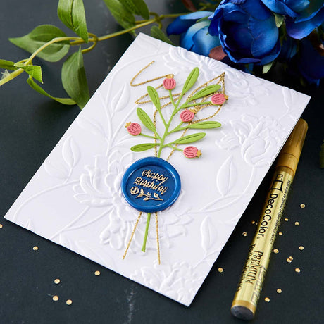 Spellbinders Sealed Squiggles Etched Dies - Sealed by Spellbinders Collection